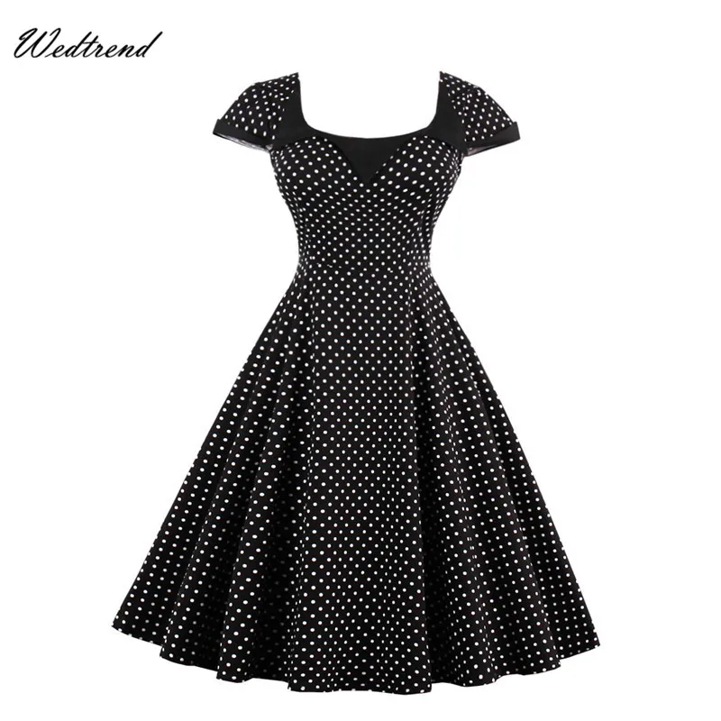 Wedtrend 1950's 1960's Vintage Dresses Swing Elegant Vintage Dresses