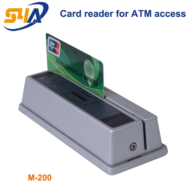 

M-200 Magnetic Card reader for ATM access control