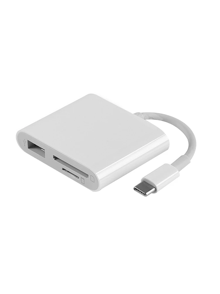 3 в 1 кардридер для SD и TF карт|USB-хабы| |