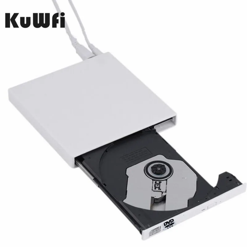 External Optical Drive DVD ROM CD RW USB 2.0 CD/DVD Player Combo Reader