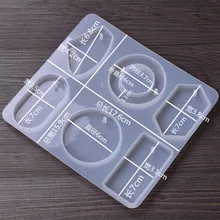 Силиконовая форма для ювелирных изделий, свитер, цепь, кулон с отверстием, Большие Подвески, смола, эпоксидная силиконовая форма, инструмент ручной работы