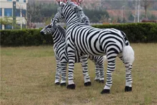 big creative simulaiton zebra toy plush huge zebra model doll gift doll about 110x90cm