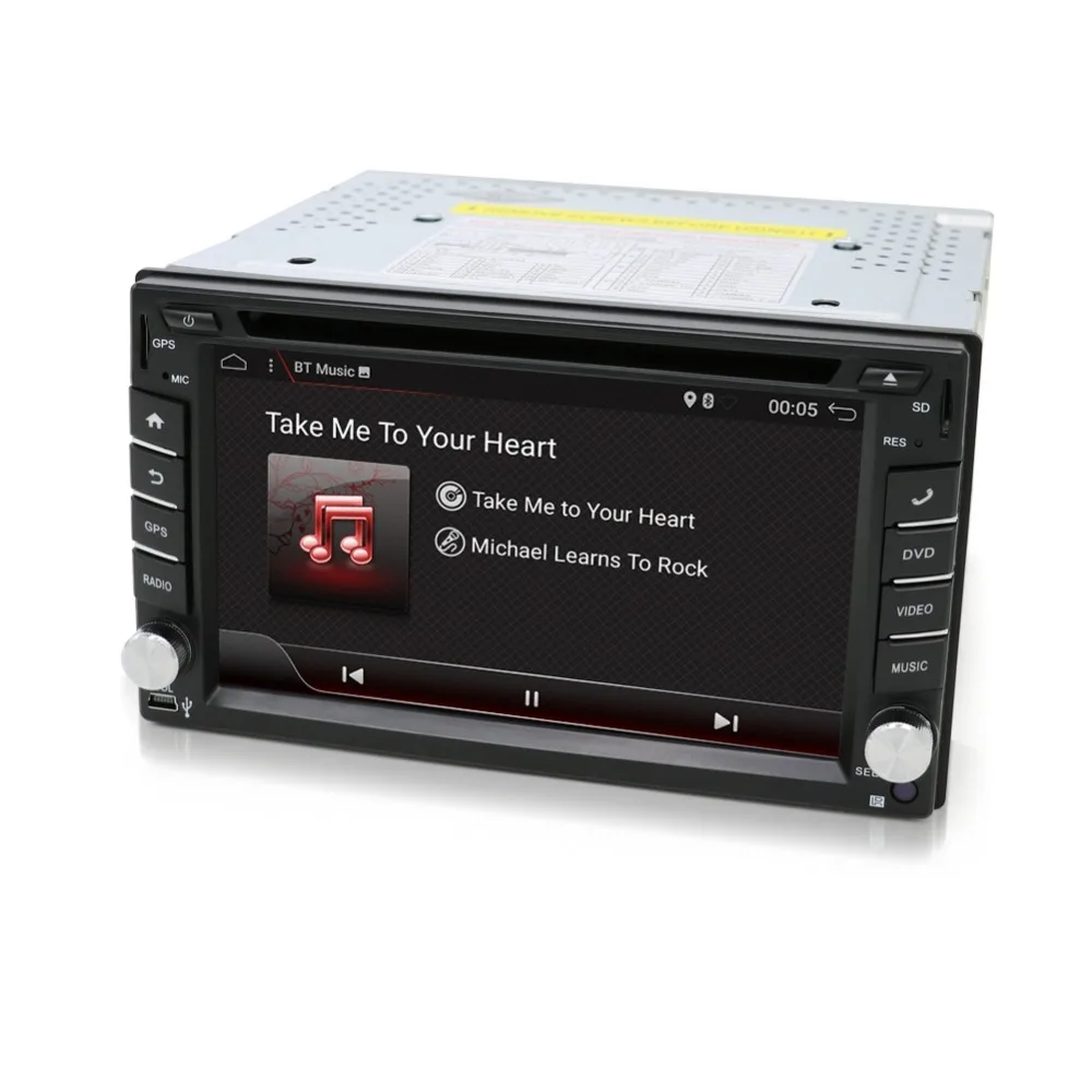 Best 2 din android 8.0 car dvd for nissan qashqai x-trail almera note juke universal multimedia car gps navigation player free camera 1