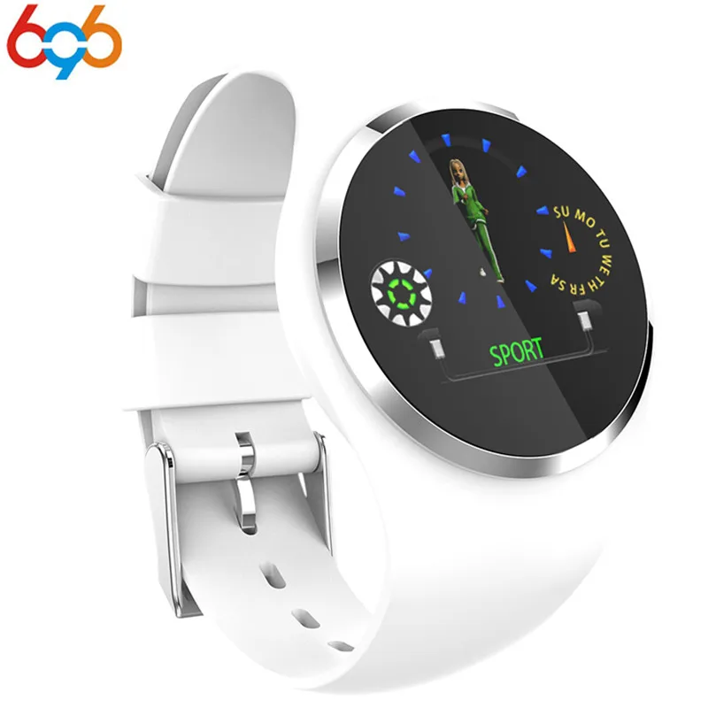 

696 New X6S Smart Bracelet Full Color TFT-LCD Screen Heart Rate Fitness Tracker Bluetooth Smart Band Sports Wristband PK CF007
