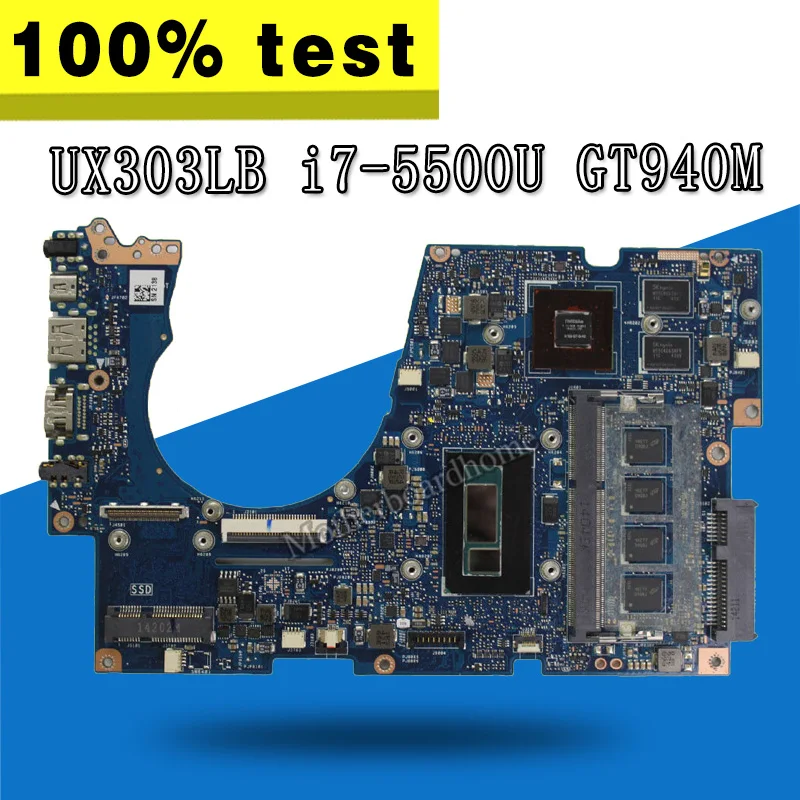  with i7-5500 4GB GT940M UX303LN motherboard for ASUS UX303LB UX303LNB UX303LN UX303L U303L Laptop m