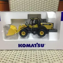 Универсальные хобби Komatsu WA 470-8 колесный погрузчик 1:50 Масштаб литой модели UH8114