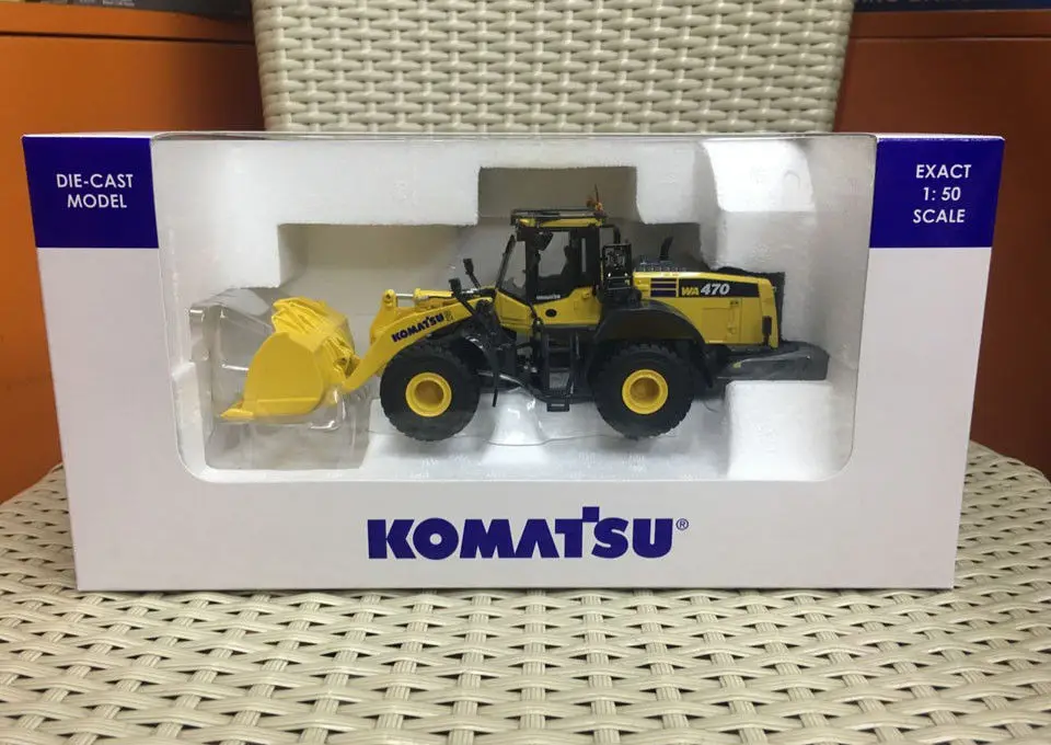 Универсальный Автопогрузчик Komatsu WA 470 8 масштаб 1:50 литье под давлением модель