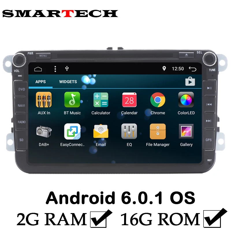 FreeShipping VW 2GB RAM Android 6 font b Car b font DVD Player for Volkswagen Polo