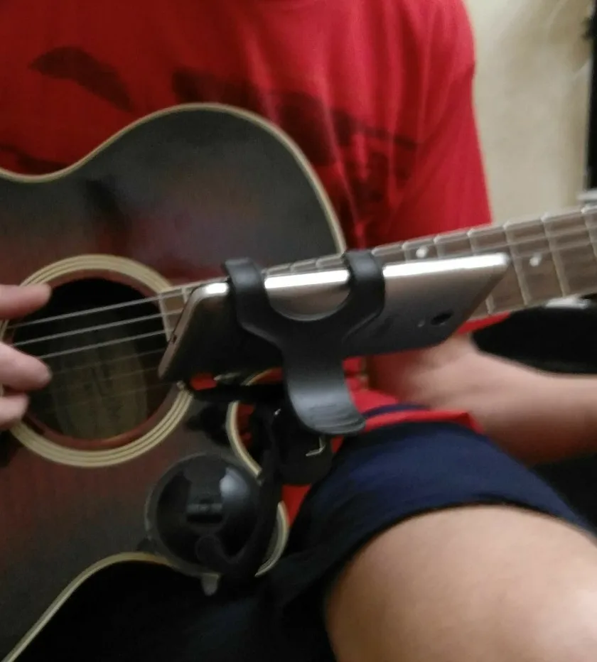 Guitar-holder-Car-holder-phone-holder-stand-anime-figure-cell-phone-guitar-holder-in-car (7)