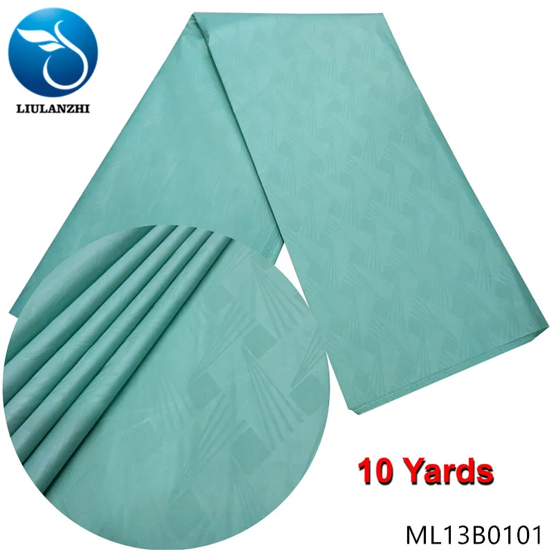 

LIULANZHI 10 yards polyester fabric african bazin fabric for clothes polyester riche fabric ML13B01