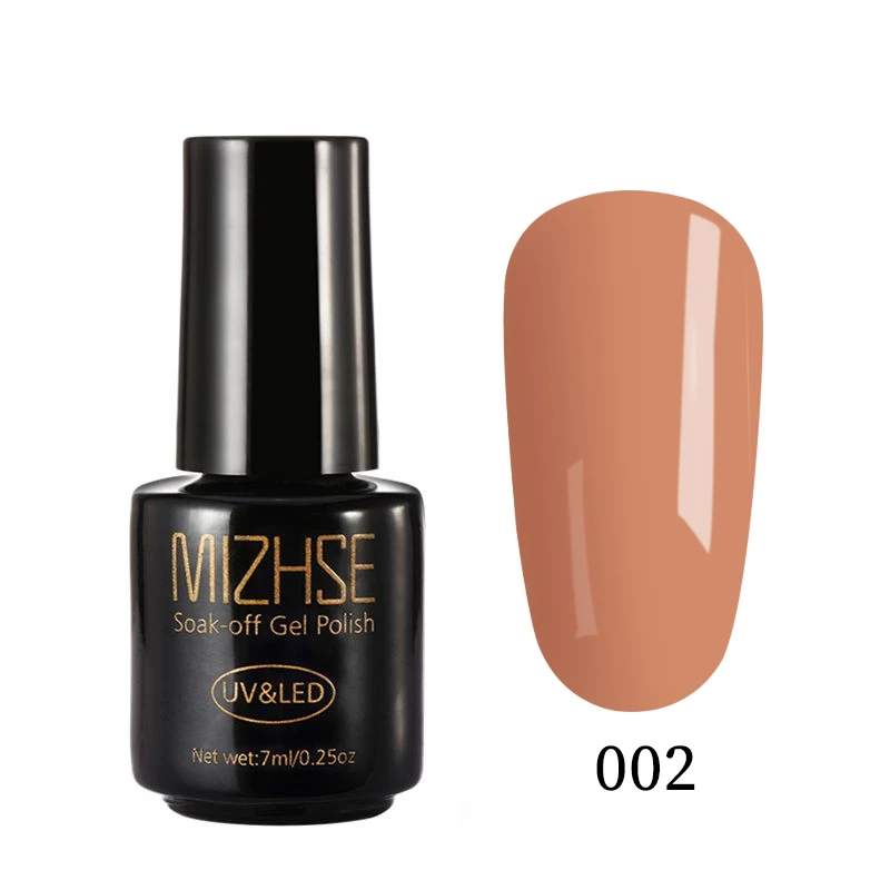 MIZHSE 7 мл УФ-гель для ногтей светодиодный дизайн ногтей constrator Esmalte гель геллак Vernis Полупостоянный розовый серый телесный цвет - Цвет: FSYZ002
