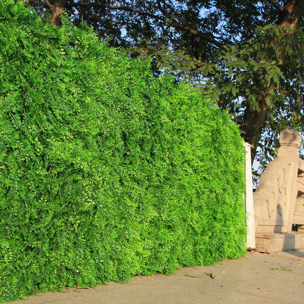 Artificial Boxwood Ivy Hedge for Outdoor Privacy Fence ...