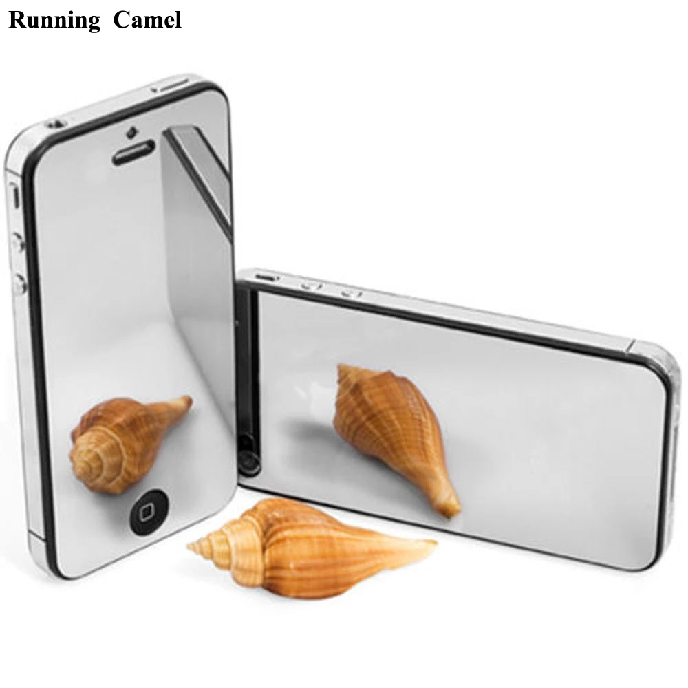 

Running Camel 2pcs/Lot Full Body Front and Back Mirror Screen Protector for iPhone 5 5g 5s 4 4g 4s