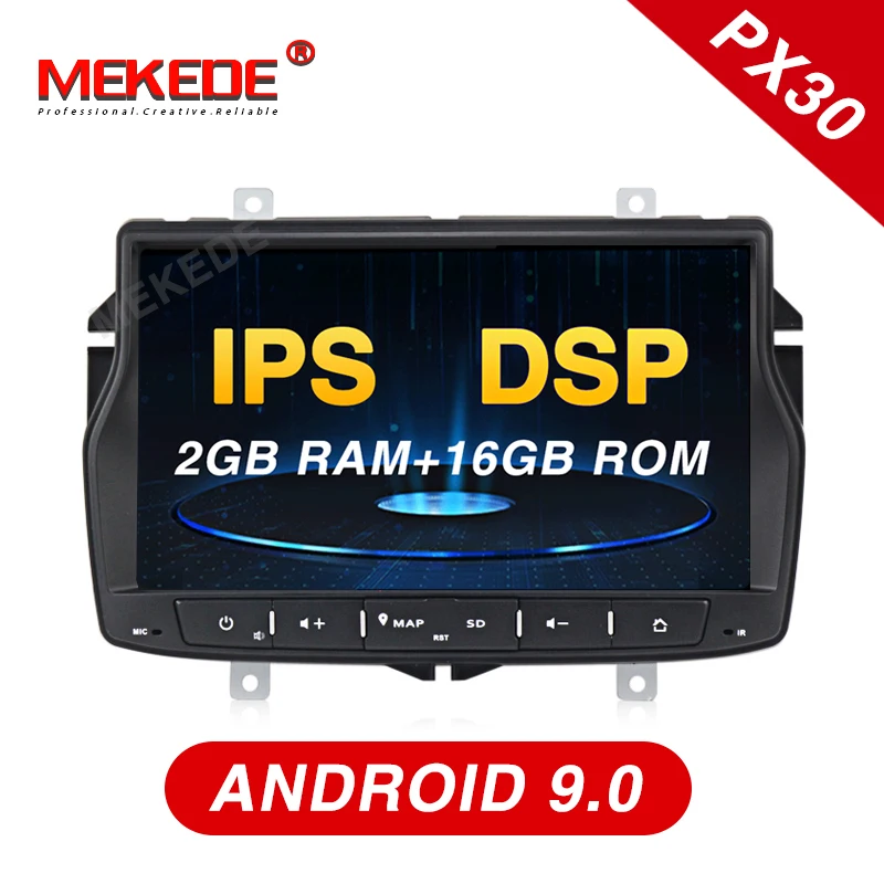 

Russian menu IPS DSP Car Radio Multimedia Video Player GPS Navigation Android 9.0 For Lada Vesta 2180 2181 Sedan 2015-2018