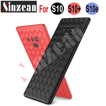 

Sinzean 100pcs For Samsung S10+/S10 Plus Back Case For Galaxy S10 E/S10 lite Soft Case Bending Back Cover Protective Case