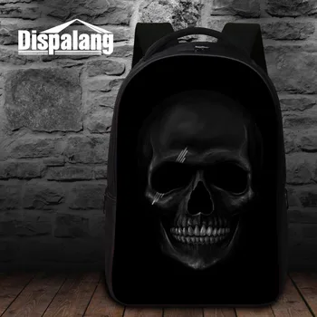 

Dispalang Skull Printing Laptop Backpack For Men Women Large School Bags For teenagers Students Rucksack Bolsas Mochila Feminina
