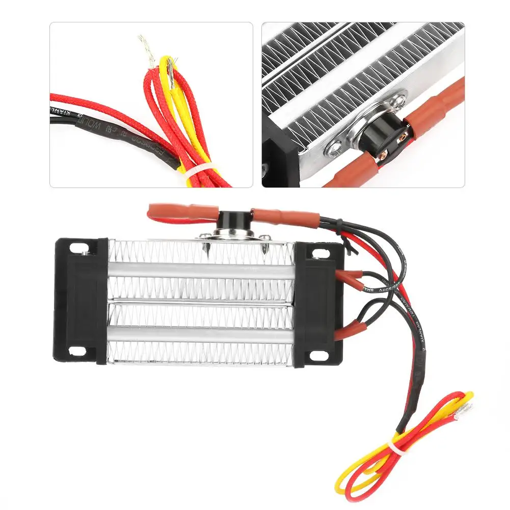 110 В 200 Вт/300 Вт изолированный PTC керамический подогреватель воздуха нагревательный элемент ПТК инструмент