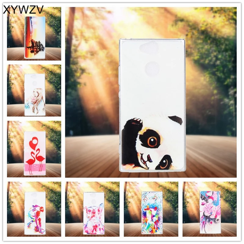 

sFor Sony Xperia XA2 Case Cover Soft Silicone Pattern Phone Case For Sony Xperia XA 2 Back Cover For Xperia XA2 Coque Fundas <