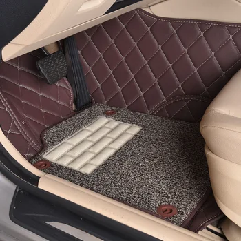 

Myfmat custom foot leather car floor mats for Mazda 7 CX-7 Mazda3 Axela Mazda6 Wagon Mazda3 Mazda7 full surrounded free shipping