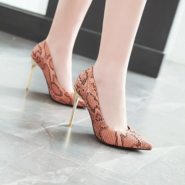 

Big Size 11 12 13 14 15 Ladies high heels women shoes woman pumps Blue Patchwork High-heeled single shoes
