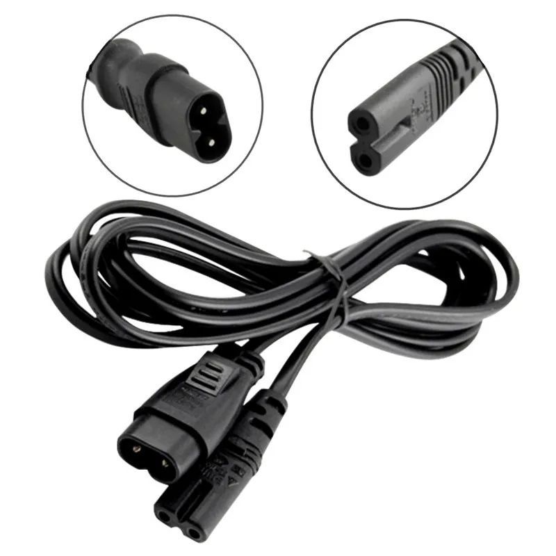 

IEC 320 C7 to C8 extension cords C8 male to C7 female power Cable Extended C7 Power cord 0.3M 1.8M 5M length Adapter