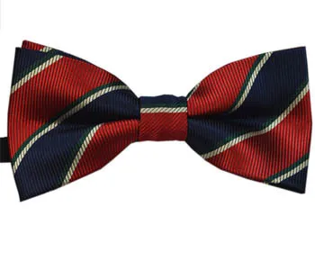 NEW Classic woven Bowtie for Children Fashion Children's Bow tie Polyester Boy's bow ties for kids Free Shipping - Цвет: CBT19