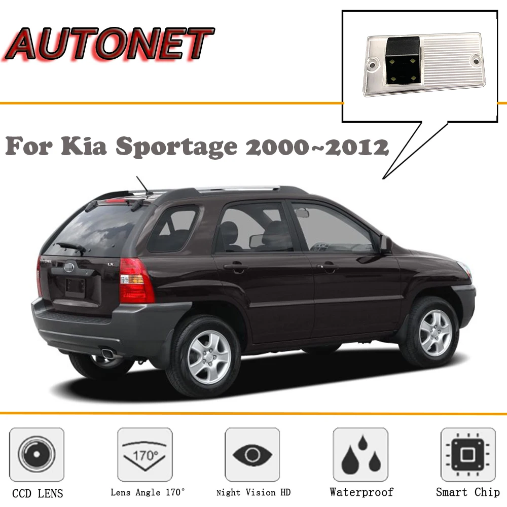 AUTONET заднего вида Камера для Kia Sportage 2000~ 2012/Ночное видение/CCD/Обратный Камера/Backup Камера /номерной знак Камера