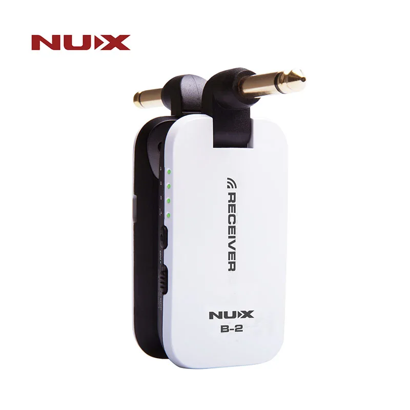 

NUX B2 Guitar Wireless System 2.4 GHz Rechargeable 4 Channels Lithium Battery Anti Interference Wireless Audio Transmitter