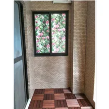 Современные цветочные стеклянные наклейки s ванная комната балконные раздвижные двери пленка «замороженное стекло» 3D Непрозрачное окно конфиденциальности стикер 45 см x 500 см