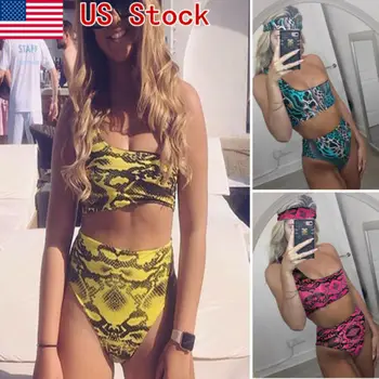 

Sexy Womens Bikini Set Push-Up Padded Swimsuit Bathing Suit Swimwear Beachwear