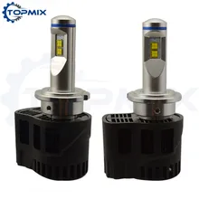 2 шт. D2S D2R D2C D4S D4R D4C Автомобильный светодиодный головной светильник Conversion Kit 110 Вт 10400LM 5000 K/6000 K авто светильник лампочки Canbus Error Free