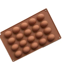 20 отверстий силиконовые формы для пудинга грецкие орехи формы для шоколадного торта бытовые DIY Инструменты для украшения выпечки, торта
