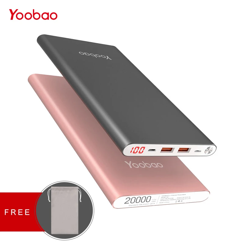 Yoobao внешний аккумулятор 20000