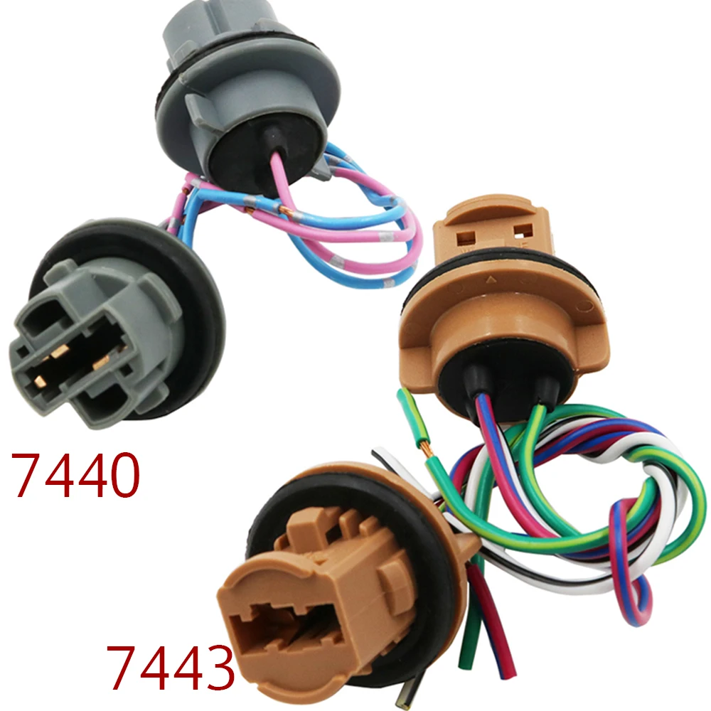 Держатель для светодиодной лампы YSY T20 7440 7443 2 шт. адаптер коннектор парковочной