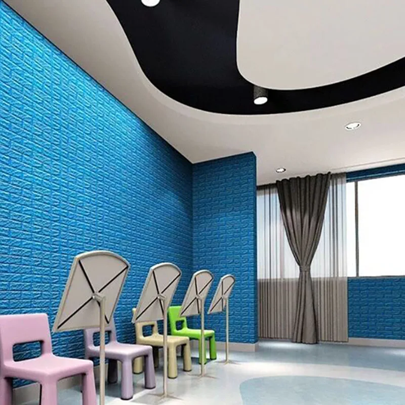3D Wall Stickers Brick Pattern Waterproof Self Adhesive Wallpaper Room Home Decor For Kids Bedroom Living Room Stickers 3D Wall Stickers Brick Pattern Waterproof Self Adhesive Wallpaper Room Home Decor For Kids Bedroom Living Room Stickers