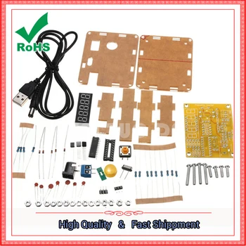 

Frequency meter production kit DIY crystal measurement oscillator frequency measurement with plastic shell
