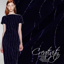 Бронзовая бархатная шелковая ткань одежда платье cheongsam ткань шелк бархат вискоза ткань оптом шелковая ткань бархатный материал