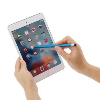 

Muilticolor WK129 Silicone Dual Tips Capacitive Stylus Pen Touch Screen Drawing Pen for Smart Phone Tablet PC Laptop Computer