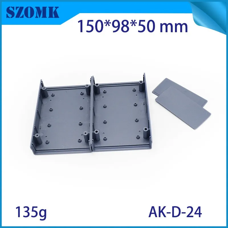szmk plastic desktop enclosure electronics junction box instrument housing plastic abs control box hot sale project box plastic housing (14)