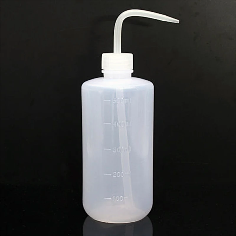 5pcs 250ml White Squeeze Bottle Plastic Washing Bottle Sauce Oil Water Dispenser Diffuser Kitchen Accessory