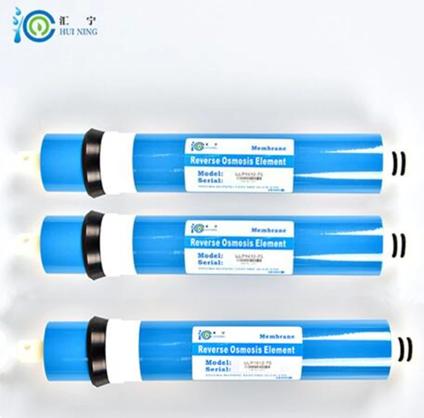 

(3pcs/lot) 75 GPD RO membrane for housing residential water filter ro membrane reverse osmosis system with NSF/ANSI Stander