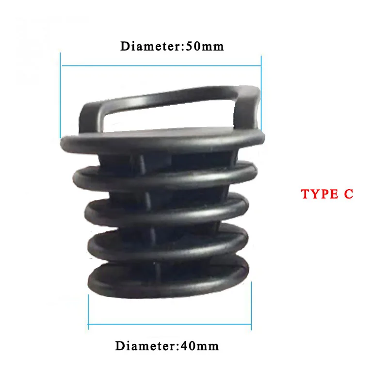 4 шт. каяк каноэ затычка для раковины плагин лодка морской лодка для сливного отверстия Водонепроницаемая затычка вилки гребная лодка аксессуары - Цвет: Model C