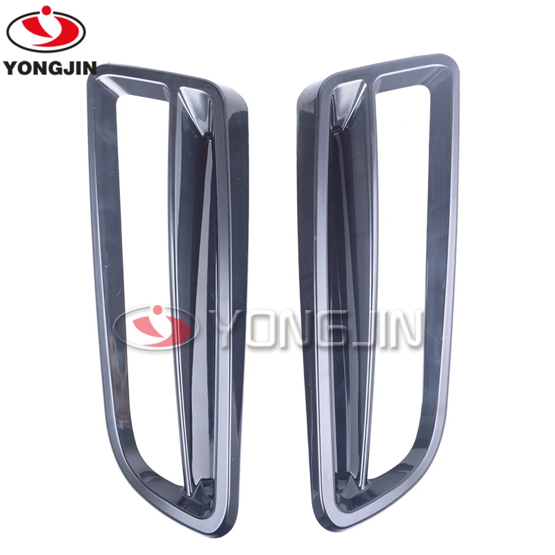 

Daytime Running Light Lamp Black Cover Trim Decoration Ring For Camaro