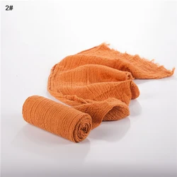 Organic Cotton Stretch Baby Photography Wrap Blanket - Soft Newborn Photo Prop Accessory (2)