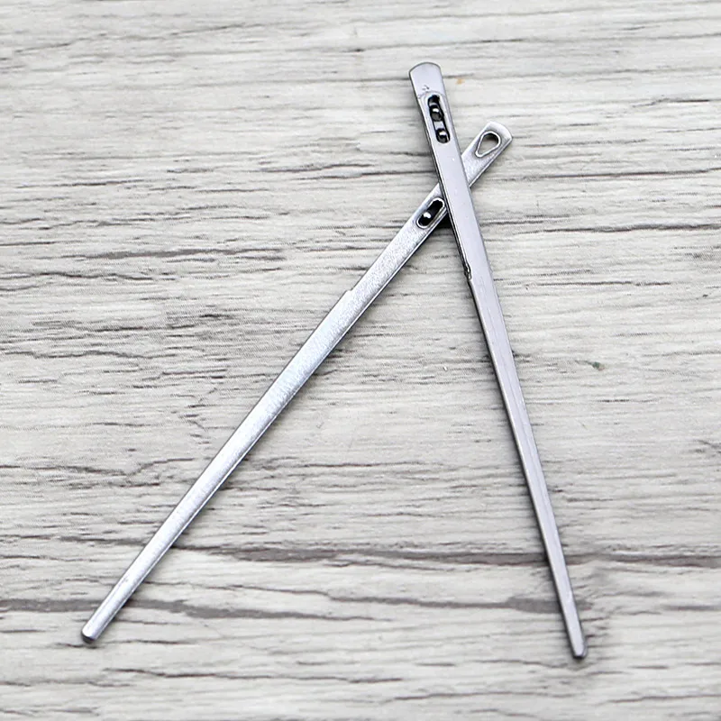 10pcs American Sewing Leather Needle DIY handmade Lacing Threading Two