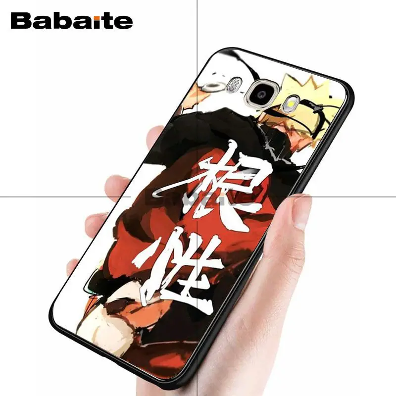 Красивый чехол для телефона Babaite с японским аниме текстом DIY Окрашенные