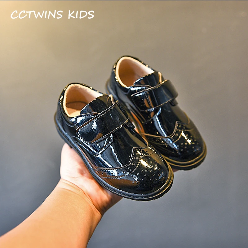 

Kids Shoes 2019 Autumn Boys Fashion Oxford Casual Girls Breathable Party Wedding Platform Children Black Shoe Toddler GX2000