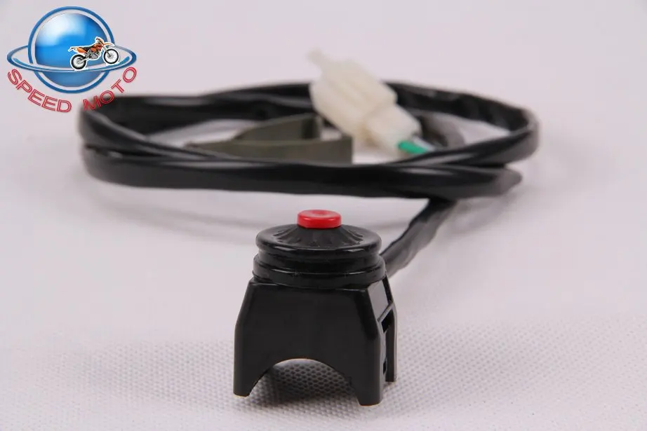 

FREE SHIPPING SM 1001 RED POINT stop kill power off switch function switch for ATV dirt bike motorcycle motocross scooter