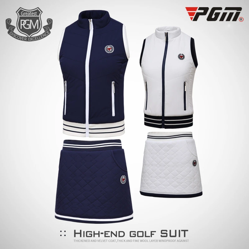 Одежда для гольфа, женские короткие теплые юбки, Женская плиссированная теннисная мини-юбка, футболка, ветрозащитная куртка без рукавов, жилет, спортивная одежда D0492