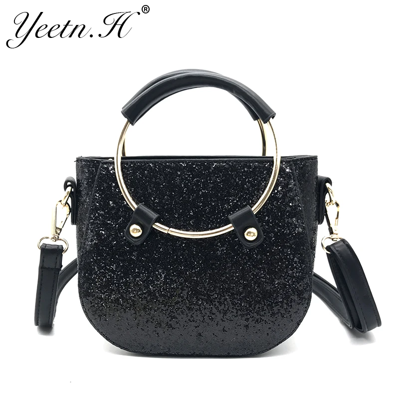 

Yeetn.H Brand Women Bag Fashion Handbag Sequins Wallet Fashion Female Vintage Top-Handle&Crossbody Bag Ladies Purse M7092